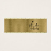 Metallic Script Stud Oorbel Sieraden Display Kaart (Voorkant)