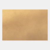 Metallic shimmer roze Sinaasappel bruin goud Inpakpapier Vel (Voorkant 3)