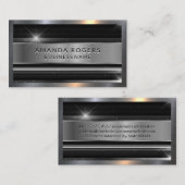 Metallic Shine | Sparkle Visitekaartje (Voorkant / Achterkant)