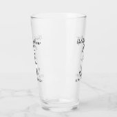 Metallic Silver 3rd Wedding Jubileum Glas (Links)