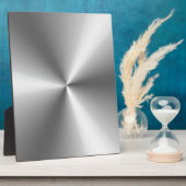 Metallic Silver Fotoplaat (Zijkant)