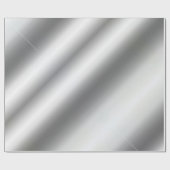 Metallic Silver Look Glamoureuze Sjabloon Best Cadeaupapier (Vlak)