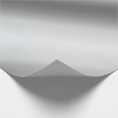 Metallic Silver Look Glamoureuze Sjabloon Best Cadeaupapier (Hoek)