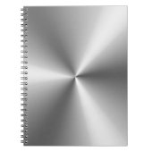 Metallic Silver Notitieboek (Voorkant)