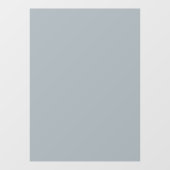 Metallic Silver Partial Transparent Design Raamsticker (Vel)