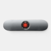 Metallic Silver Persoonlijk Skateboard (Horizontaal)