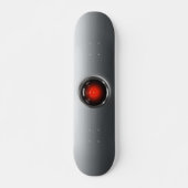 Metallic Silver Persoonlijk Skateboard (Voorkant)