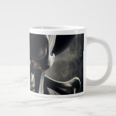 Metallic Skull Coffee Mok (Rechts)