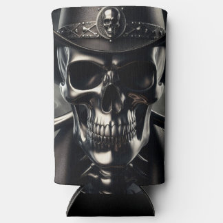 Metallic Skull Cowboy Koelbox Seltzer Blikjeskoeler