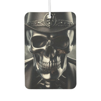 Metallic Skull Cowboy luchtverfrisser
