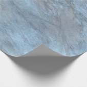 Metallic Sky Blue Cadeaupapier (Hoek)