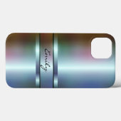 Metallic Soft Color Tint Design Case-Mate iPhone Case (Achterkant (horizontaal))