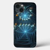 Metallic spider Webs Case-Mate iPhone Case (Achterkant)