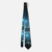 Metallic spider Webs Stropdas (Achterkant)