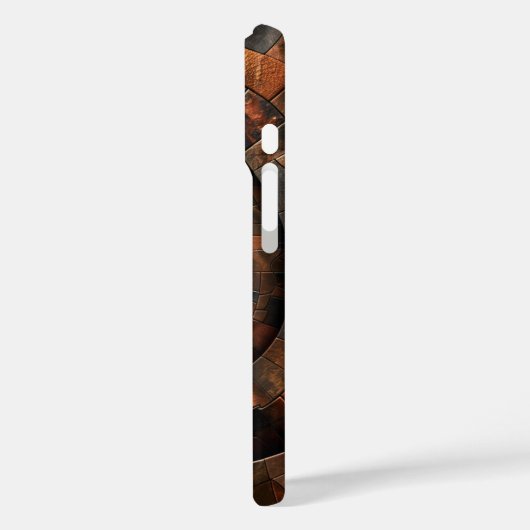 Metallic spiraal Case-Mate iPhone case (Achterkant / Links)