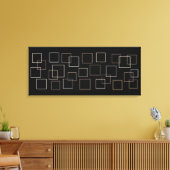 Metallic Squares Canvas Afdruk (Insitu (Woonkamer))