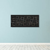 Metallic Squares Canvas Afdruk (Insitu (Houten vloer))