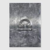 Metallic stijl Weegdierenteken (Voorkant)