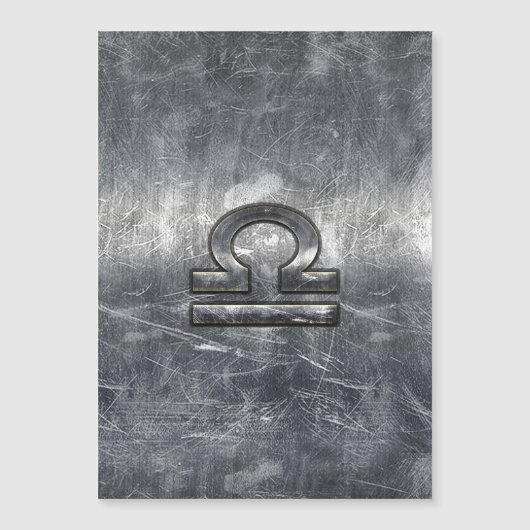 Metallic stijl Weegdierenteken (Voorkant)