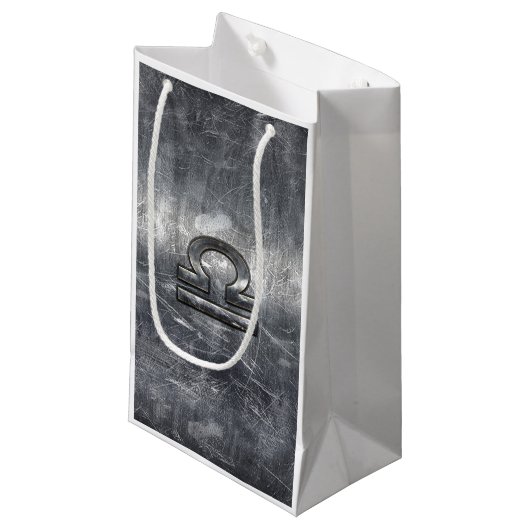 Metallic stijl Weegdierenteken Klein Cadeauzakje (Voorkant Gekanteld)