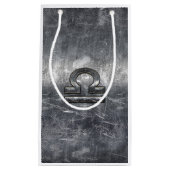 Metallic stijl Weegdierenteken Klein Cadeauzakje (Voorkant)