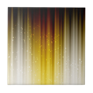 Metallic Streaks - Gold Silver Bronze Pattern Tegeltje