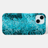 Metallic turquois-reeksen bekijken Disco Mirrors B Case-Mate iPhone Case (Achterkant (horizontaal))