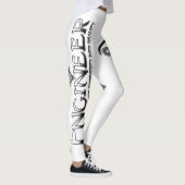 Metallic van technicus - complexiteit naar realite leggings (Rechts)