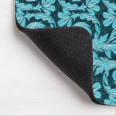 Metallic Waves 2Tone Blauwgroen Drink MOUSEPAD Muismat (Hoek)