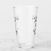 Metallic zilver 31ste verjaardag glas (Links)