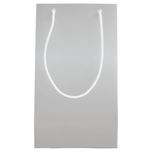 Metallic zilver Bells Klein Cadeauzakje (Voorkant)