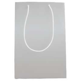 Metallic zilver Bells Medium Cadeauzakje