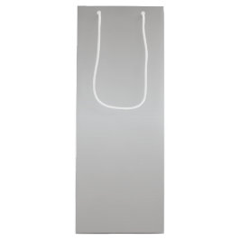 Metallic zilver Bells Wijn Cadeautas