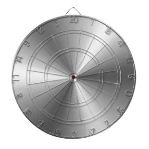 Metallic Zilver Dartbord