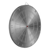 Metallic Zilver Dartbord (Voorkant Links)