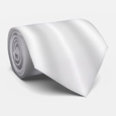 Metallic Zilver Stropdas (Opgerold)