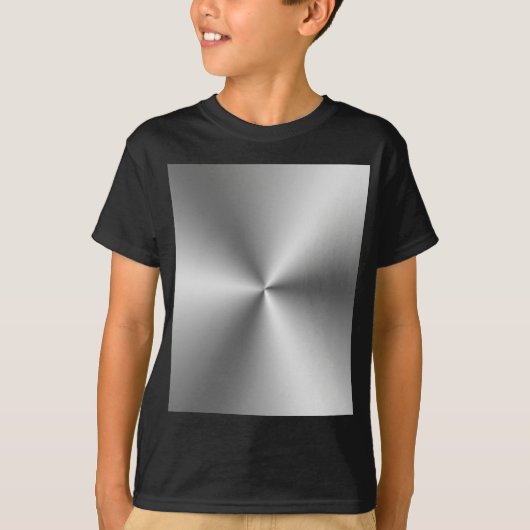 Metallic Zilver T-shirt (Voorkant)