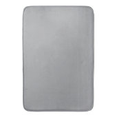 Metallic-zilverkleurige badmat (Voorkant Verticaal)