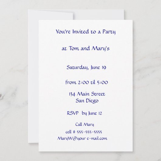 Metallica 3D Circles & Tread u wordt uitgenodigd Kaart (Achterkant)