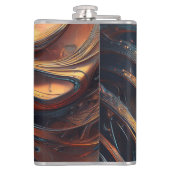 metallica-patroon heupfles (Achterkant)