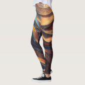 metallica-patroon leggings (Links)