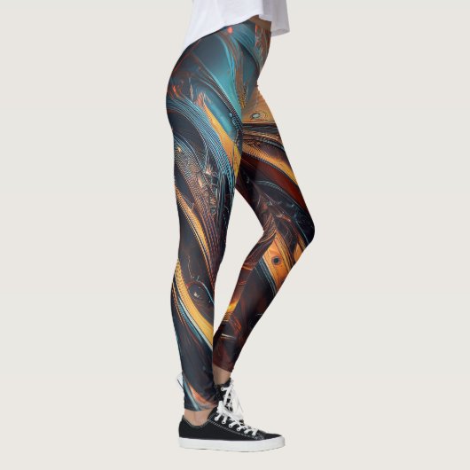 metallica-patroon leggings (Rechts)