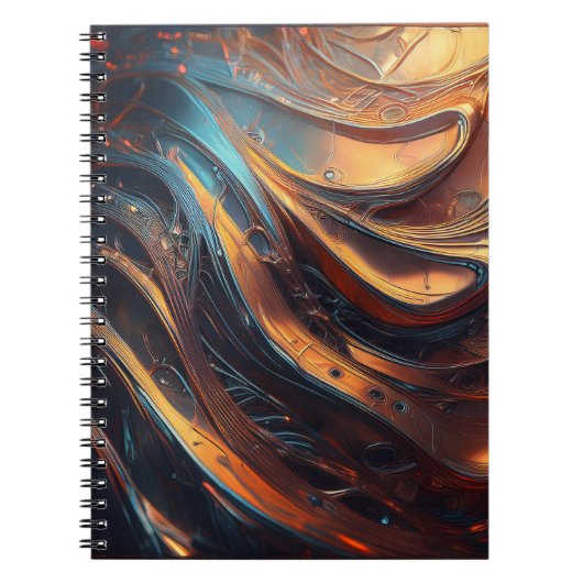 metallica-patroon notitieboek (Voorkant)