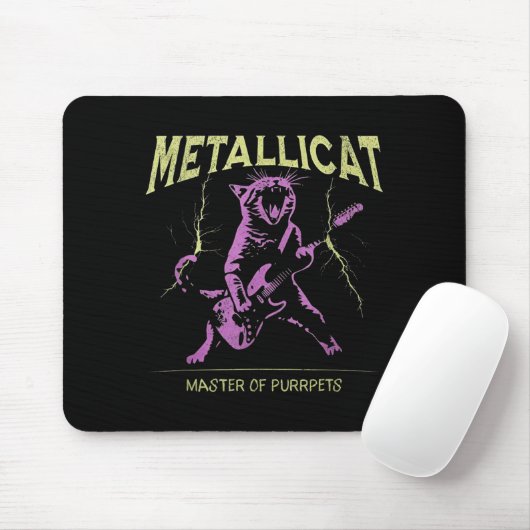 Metallicat Master Of Purrpets Muismat (Met muis)