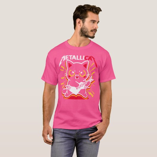 Metallicat T-shirt (Voorkant volledig)