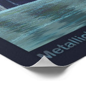 Metallichron - Brassy Rise Poster (Hoek)