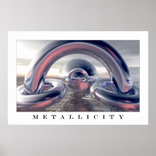 Metalliciteit Poster (Voorkant)