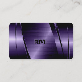 Metallicmetallic geometrische achtergrond Business Visitekaartje