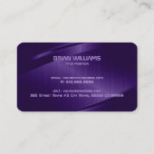 Metallicmetallic geometrische achtergrond Business Visitekaartje (Achterkant)