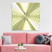 Metallieke Ster Canvas Afdruk (Insitu (Woonkamer))